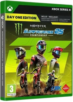 Zdjęcie produktu dla Gra Xbox Series X Monster Energy Supercross 25, Gra Wyścigowa, Supercross, Premiera Kwiecień 2025