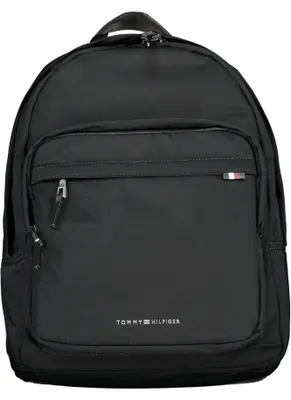 Produktbild von Stylischer Herren-Rucksack in Schwarz aus recyceltem Material