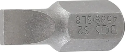 Produktbild von BGS 4599 Bit, Antrieb Außensechskant 10 mm (3/8"), Schlitz 8 mm