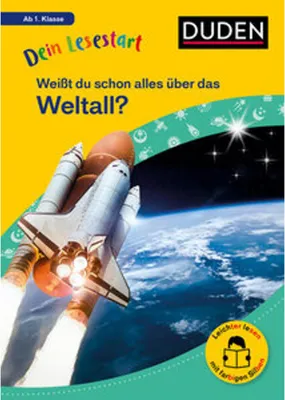 Obrázok produktu pre Dein Lesestart: Weißt du schon alles über das Weltall? Ab 1. Klasse