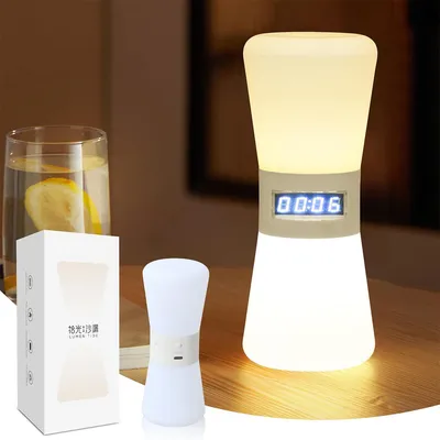 Produktbild von Visueller Timer,Leselampe mit Timer, helle Sanduhr LED,1-99 Minuten Countdown Timer,Schreibtischlampe und Taschenlampe für Schlafzimmer