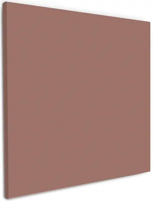 Produktbild von Wallario Premium Leinwandbild Pastellpink in Größe 50 x 50 cm