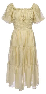 Image de Robe pour femmes DULCEY - verte, taille XXS