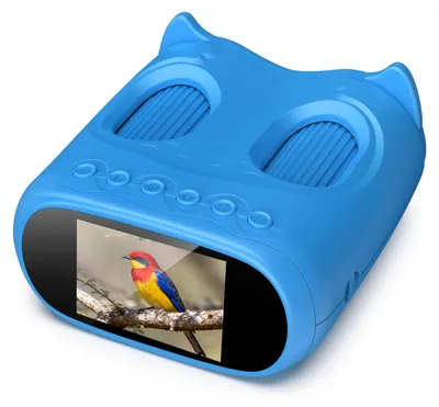 Produktbild von Mikroskop Teleskop Fernglas Kinderspielzeug - 1000x Vergrößerung - 10x Teleskop - 2-in-1 - Tragbar