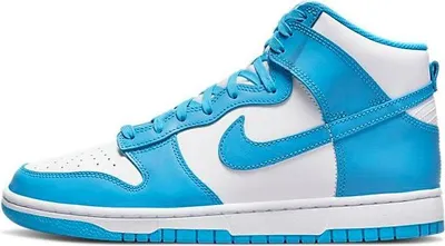 Produktbild von Nike Dunk High Retro White Laser Blue Sneaker - EU 49,5