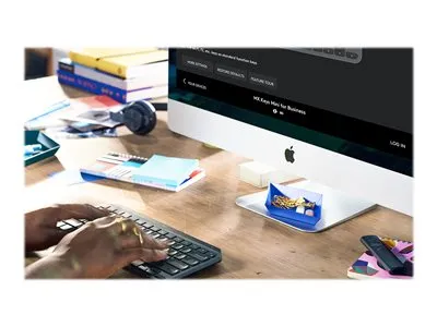 Obrázok produktu pre Logitech Master 920-010608, Bezdrôtový, RF Wireless + Bluetooth, Nožnicový spínač, QWERTY, LED, Grafit