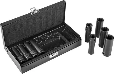 Obrázok produktu pre NEO TOOLS Nástrčné hlavice 1/2", 10-24 mm, sada 10 ks.