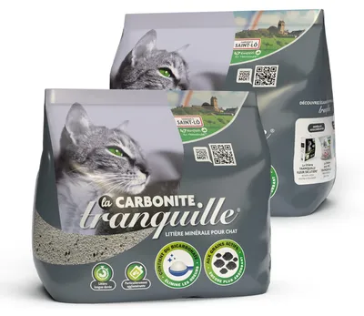 Produktbild von Klumpfähiges Katzenstreu mit Aktivkohle, 8 Liter