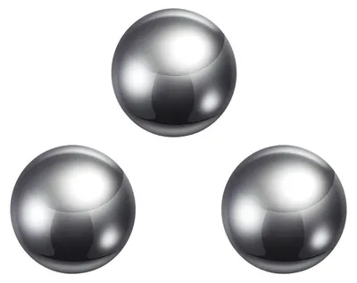 Produktbild von Kugellager Stahlkugeln 26mm Durchmesser G10 Präzision 3 Stück Silber