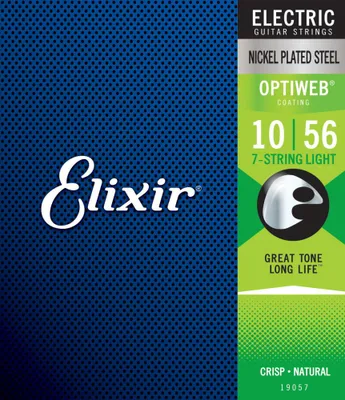 Obrázok produktu pre Elixir Optiweb 19057 Light 7-String Struny pre elektrickú gitaru