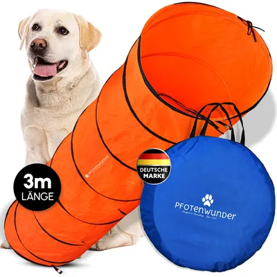 Produktbild von Agility-Tunnel 3,00-m XXL-Tunnel, Agility-Profi-Tunnel-Set, Hunde Groß (nur Tunnel enthalten)