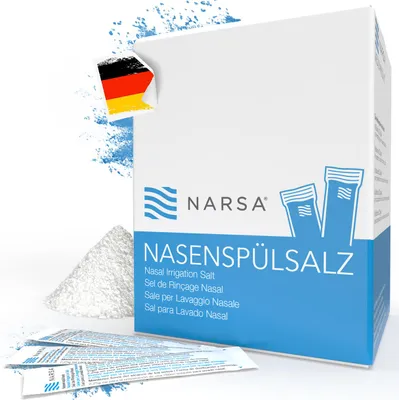 Produktbild von NARSA® Nasenspülsalz 60 Sticks je 2,25 g für die Nasendusche