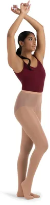 Image de Capezio - Chaussures de danse pour femmes, modèle Fester, avec maintien et extensibilité, couleur beige clair, taille XXL
