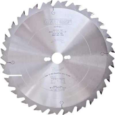 Produktbild von CMT Industrial | Sägeblatt für Längsschnitte ø 300/30 mm Z24 WZ/ATB