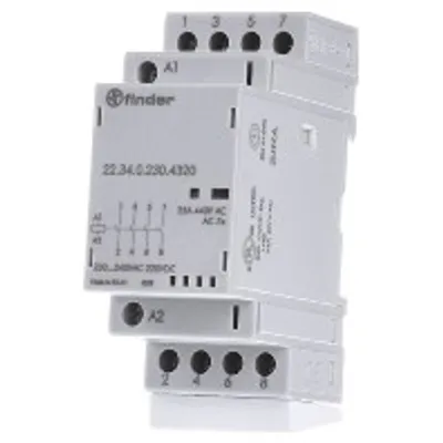 Obrázek produktu pro Instalační stykač 230V AC/DC,4S,LED 22.34.0.230.4320