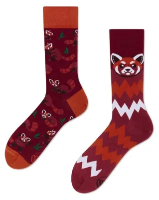 Produktbild von Motivsocken "ROTER PANDA" von Many Mornings.Größe:39-42