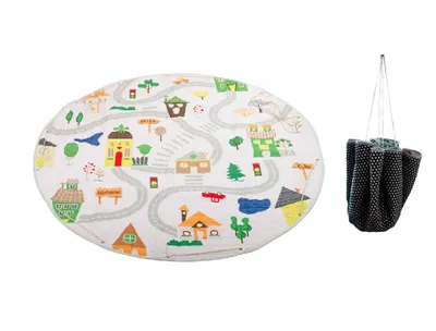 Produktbild von KIK KX7242 Spielmatte und Spielzeugtasche Ø 144 cm