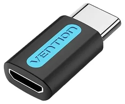 Image de Vention Adaptateur USB CDXB0/ USB Type-C Mâle - MicroUSB Femelle
