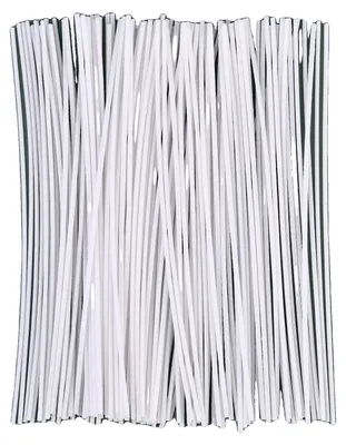 Productafbeelding van Kaarsen lonten, set van 100 stuks, rookvrije katoenen lonten, 16 cm - 100 stuks