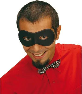 Image de Masque pour les yeux du bandit cavalier - Noir