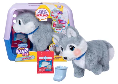 Image de Little Live Pets Ouchies Husky (26680) Jouet interactif   Enfants  Taille unique