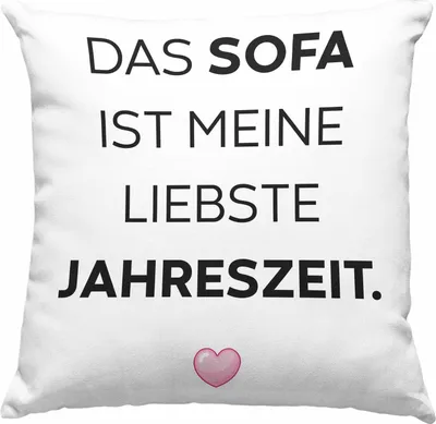 Produktbild von Trendation - Lustige Deko-Kissen mit Füllung 40x40 mit Spruch für Frauen Männer Arbeit Büro Lustig Deko-Kissen mit Füllung 40x40n Becher mit Sprüchen Kollegin Geschenk Sarkasmus Sofa (Rosa)