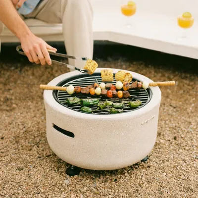 Produktbild von FIRE BOWL GRILL - Feuerschale mit Grill für Außenbereiche