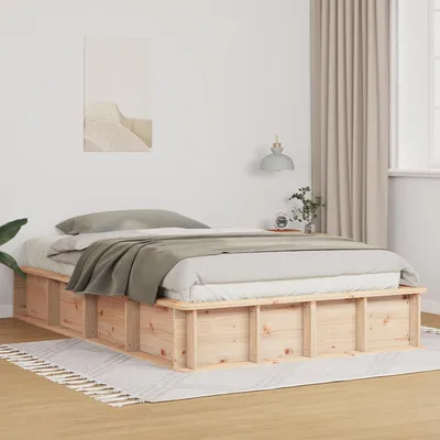 Produktbild von Bettgestell - Bettrahmen - Bettkasten - Einzelbett - Bett mit Stauraum - Mit Stauraum - Robustes Kiefernholz