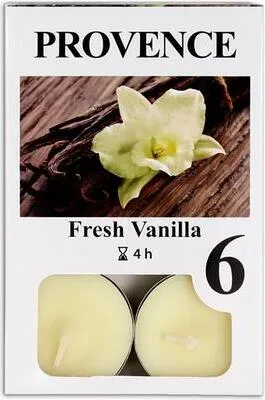 Zdjęcie produktu dla Waniliowa Świeczka Typu Tea Light, 6 Sztuk