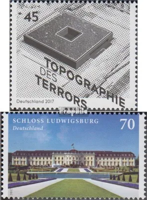 Produktbild von Briefmarken BRD (BR.Deutschland) 2017 Mi 3276,3285 (kompl.Ausg.) gestempelt Topographie des Terrors