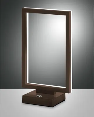 Produktbild von Fabas Luce Bard LED Tischleuchte 15W dimmbar warmweiß Rostbraun 3394-30-361