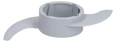 Knetthaken für Küchenmaschine, 72x133x24 mm, Kunststoff, grau