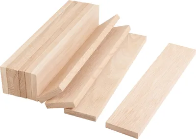 Produktbild von VBS Holzklötze Maxi Set 10 Stk 5x25x1 cm