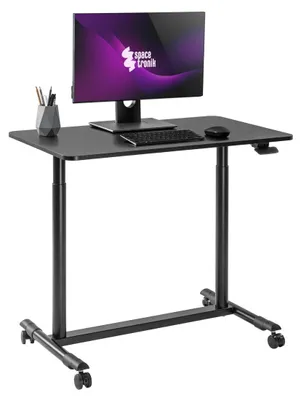 Produktbild von Buddy 04 verstellbarer Trolley-Tisch schwarz