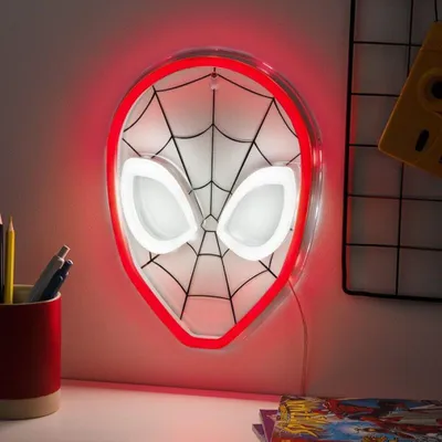 Produktbild von Marvel Spiderman LED Wandleuchte 26cm