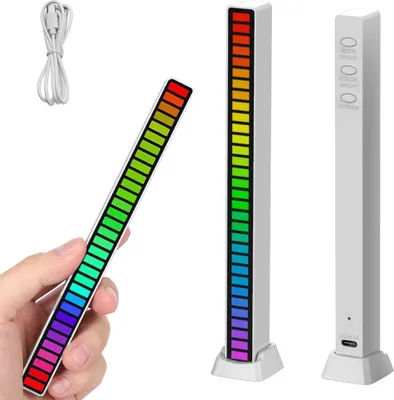 Obrázok produktu pre Verk 12278_B Ambientné osvetlenie RGB USB s dobíjacou batériou biela