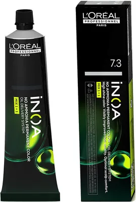 Zdjęcie produktu dla L'oreal Professionnel Inoa trwały kolor bez amoniaku 7.3 60 g