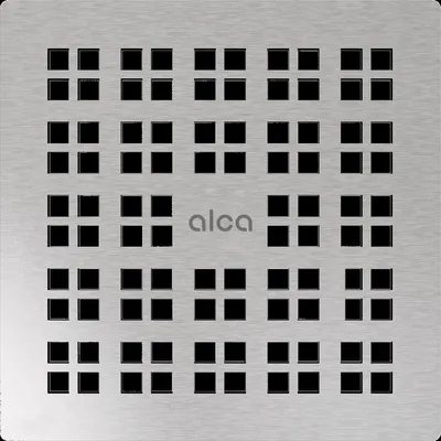 Image de AlcaDrain Rost für Edelstahl Bodenablauf 102×102 mm Edelstahl-Matt