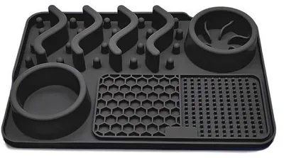 Productafbeelding van Ohpets® Likmat hond 4-in-1 - Anti schrok - Zwart - 31x21cm