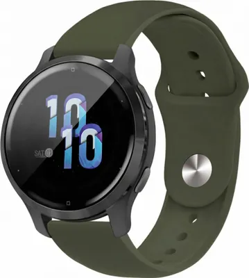Produktbild von imoshion Silikon Sportarmband - Universelle 22 mm Anschluss - Olive Green