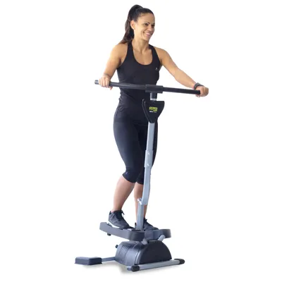Zdjęcie produktu dla Bonplus BP | Stepper z rączką | Rower treningowy | Trenażer brzucha | Działa na całe ciało | Maksymalna waga 120kg | zdatność