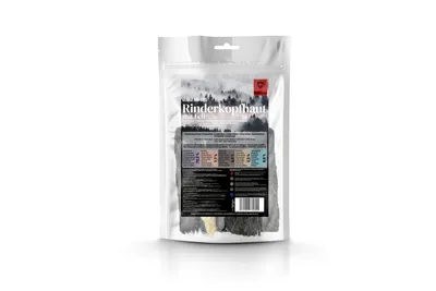 Produktbild von Rinderkopfhaut mit Fell - 1000g