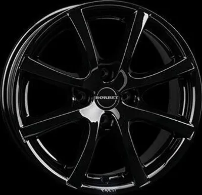 Image de BORBET LV4-RAD SCHWARZ 5,5X14 4X98 35 noir brillant
