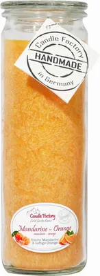Zdjęcie produktu dla Świeca zapachowa Candle Factory Big Jumbo Tangerine-Orange 306177