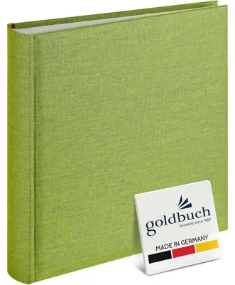 Produktbild von Goldbuch Summertime Trend, Grün, 100 Blätter, Hardcover-Bindung, Polyurethan, Weiß, 300 mm