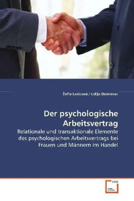 Produktbild von Lasicová, Z: Der psychologische Arbeitsvertrag
