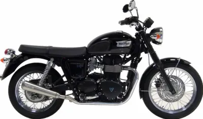 Image de Silencieux arrière LeoVince 2x SLIP-ON CLASSIC RACER avec homologation, en acier inoxydable pour Triumph Bonneville T100