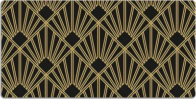 Produktbild von Schreibtischmatte Tischunterlage 100x50 cm Mauspad - Art Deco-Stil