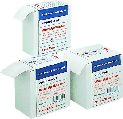 Produktbild von YPSIPLAST®  Wundpflaster , 8 cm x 5 m, Spenderbox  elastisch | Packung (1 Stück)