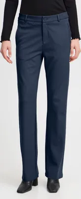 Image de Fransa FRLANO Pantalon pour femme en tissu, poches latérales, fermeture à glissière dissimulée, style décontracté